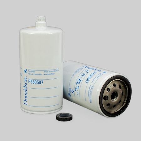 Donaldson Fuel Filter, Fuel/Water Separator, Spin-On, Outer Dia 3.00 In. 76Mm 25 Micron P550587